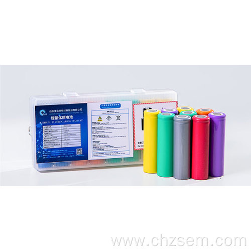 High capacity Lithium Carbon Fluoride 3V Battery